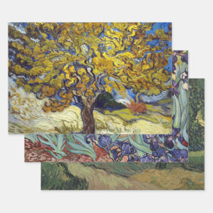 Hoja De Papel De Regalo Van Gogh Mulberry Tree Masterpiece Art