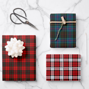 Hoja De Papel De Regalo Variaciones de Clan Brodie Tartan
