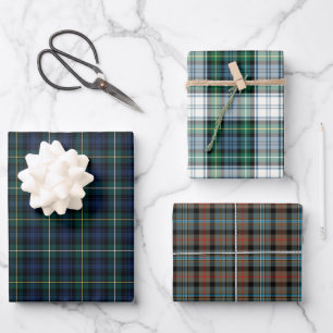Hoja De Papel De Regalo Variaciones de Clan Campbell Tartan