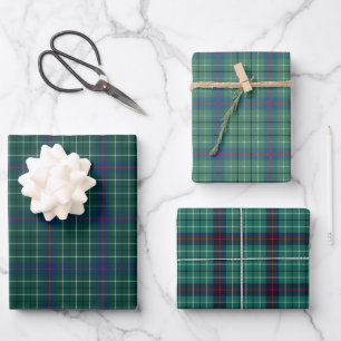 Hoja De Papel De Regalo Variaciones de Clan Duncan Tartan