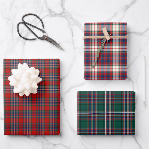 Hoja De Papel De Regalo Variaciones de Clan MacFarlane Tartan