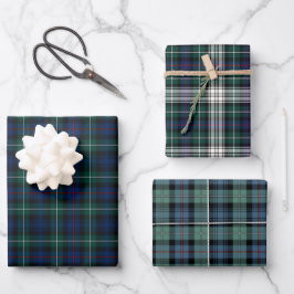 Hoja De Papel De Regalo Variaciones de Clan Mackenzie Tartan