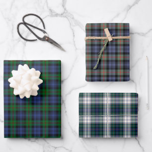 Hoja De Papel De Regalo Variaciones de Clan Murray Tartan