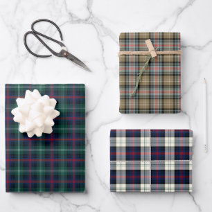 Hoja De Papel De Regalo Variaciones de Clan Sutherland Tartán