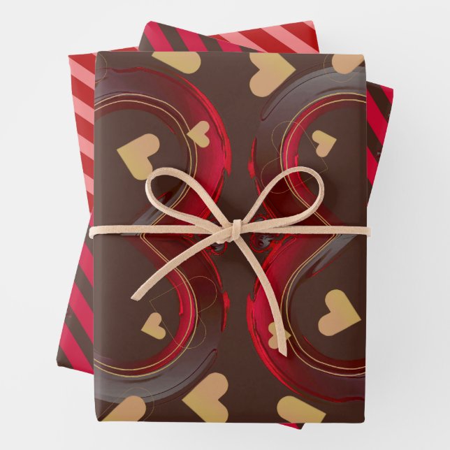 Hoja De Papel De Regalo Variedad de San Valentín (In situ)