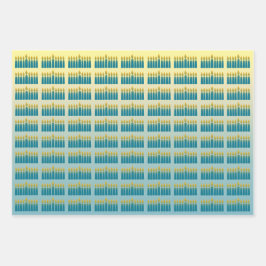 Hoja De Papel De Regalo Velas de Hanukkah 