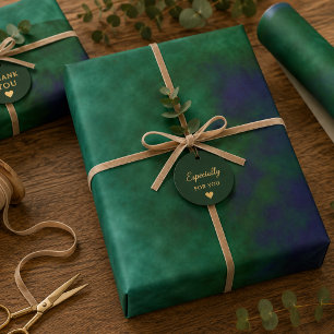 Hoja De Papel De Regalo Verso Abismal