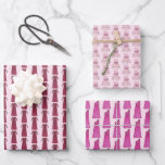 Hoja De Papel De Regalo Vestidos de la fiesta de bodas, damas de honor y n<br><div class="desc">El papel de regalo presenta una ilustración original hecha a mano de la madre de la novia, dama de honor y vestidos de la niña de las flores. También hay muchos diseños adicionales de papel de regalo disponibles en esta tienda. ¿No ves lo que estás buscando? ¿Necesitas ayuda con la...</div>