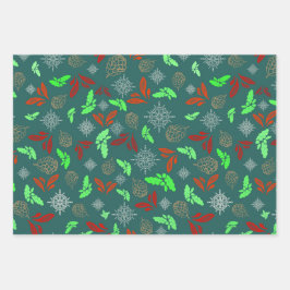 Hoja De Papel De Regalo Vibes de Navidades rusos