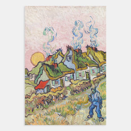 Hoja De Papel De Regalo Vincent van Gogh - Casas y Figura