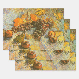 Hoja De Papel De Regalo Vincent van Gogh - Manzanas, Peras, Limones, Uvas