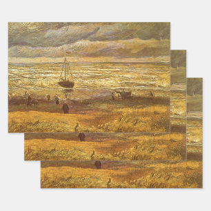 Hoja De Papel De Regalo Vincent van Gogh - Mar de Scheveningen