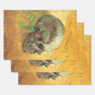 Hoja De Papel De Regalo Vincent van Gogh - Naturaleza muerta con calavera