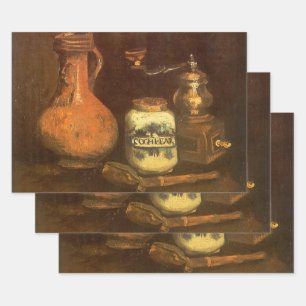 Hoja De Papel De Regalo Vincent van Gogh - Naturaleza muerta con molinillo