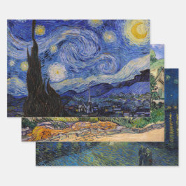 Hoja De Papel De Regalo Vincent Van Gogh - Selección de obras maestras