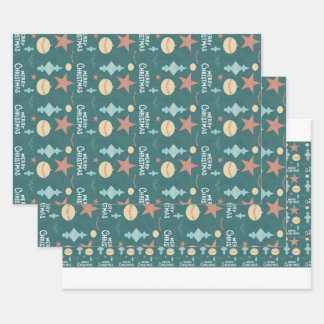 Hoja De Papel De Regalo Vintage Christmas
