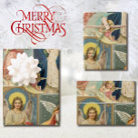Hoja De Papel De Regalo Vintage Christmas Angel Victorian Cards<br><div class="desc">3 hojas de papel de envolvimiento de calidad superior</div>