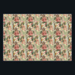 Hoja De Papel De Regalo Vintage Christmas Angels<br><div class="desc">ángeles victorianos bonitos en colores pastel.</div>