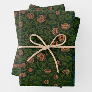 Hoja De Papel De Regalo Vintage Christmas, William Morris
