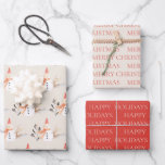 Hoja De Papel De Regalo Vintage Holiday Snowman Merry Christmas Wrapp P<br><div class="desc">Personalice el texto personalizado anterior. También puede cambiar el color de fondo. Puede encontrar elementos de coordinación adicionales en nuestra colección "Vintage Holiday Snowman".</div>