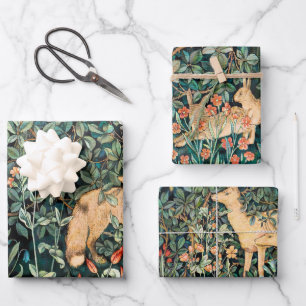 Hoja De Papel De Regalo Vintage John Dearle "Greenery" para William Morris