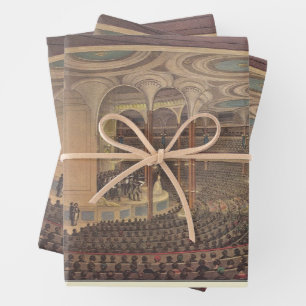 Hoja De Papel De Regalo Vintage Music, Jenny Lind, cantante de ópera sueco