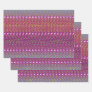 Hoja De Papel De Regalo Vintage Sunset Floral Violets fondo de escritorio