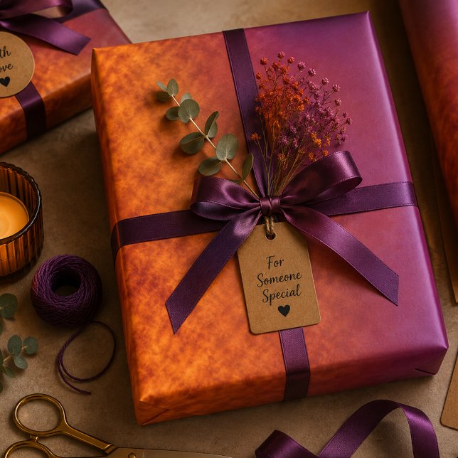 Hoja De Papel De Regalo Violet Ashfall (Subido por el creador)