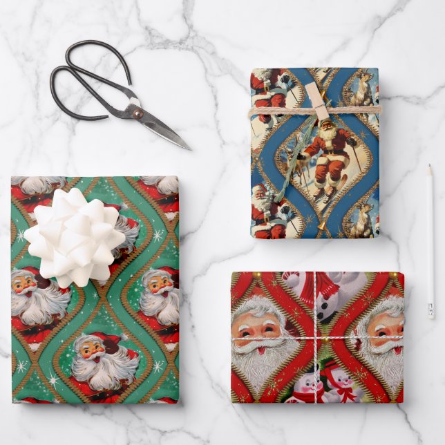Hoja De Papel De Regalo Visiones de Santa María (Anverso)