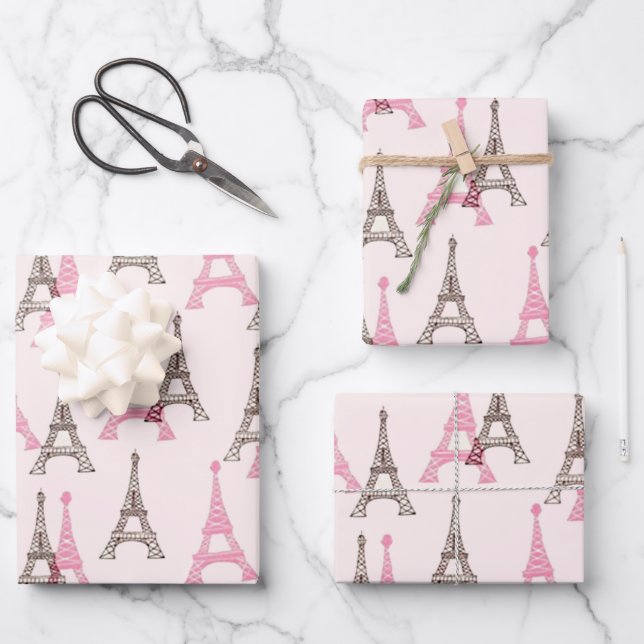 Hoja De Papel De Regalo Vive Le France (Anverso)