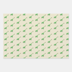 Hoja De Papel De Regalo Walter el dinosaurio