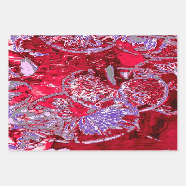 HOJA DE PAPEL DE REGALO WATER LILY POND (Anverso)