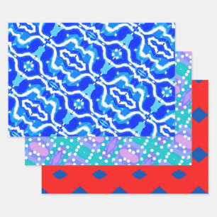 Hoja De Papel De Regalo Wave gradient digital background