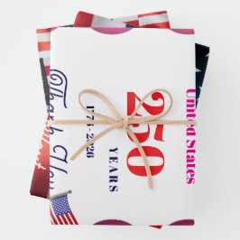 Hoja De Papel De Regalo We The Silly Geese 250th Funny Celebration