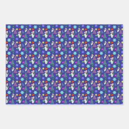 Hoja De Papel De Regalo Weihnachtsmotiv 