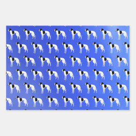 Hoja De Papel De Regalo Whippet Dog