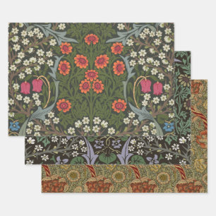 Hoja De Papel De Regalo William Morris Blackthorn Garden Flower Classic