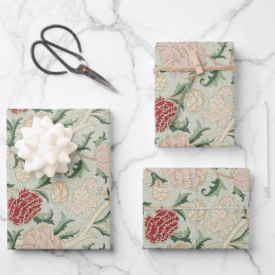Hoja De Papel De Regalo William Morris Cray Floral Pre Raphaelite Vintage