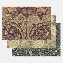 Hoja De Papel De Regalo William Morris Honeysuckle Arte Inglés Clásico