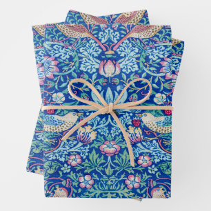 Hoja De Papel De Regalo William Morris, ladrón de fresas