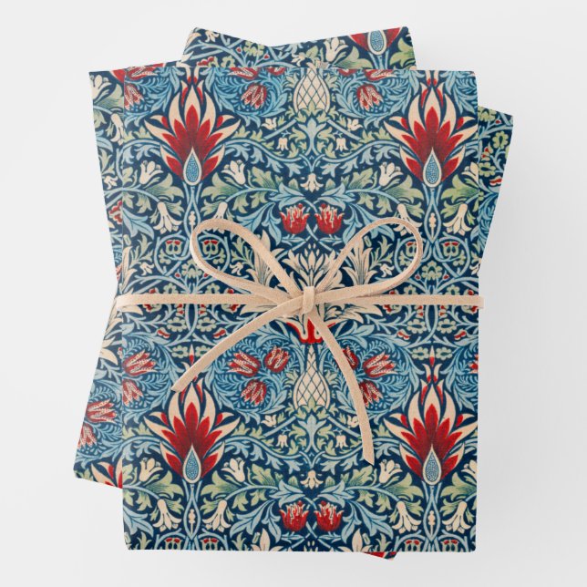Hoja De Papel De Regalo William Morris, Snakeshead (In situ)