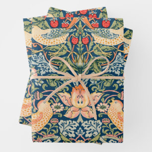 Hoja De Papel De Regalo William Morris Strawberry Thief