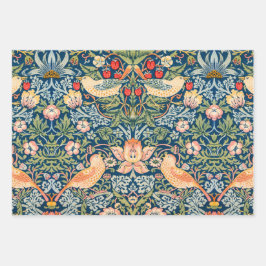 Hoja De Papel De Regalo William Morris Strawberry Thief