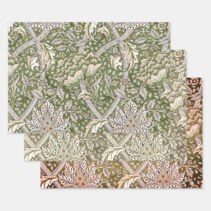 Hoja De Papel De Regalo william morris windrush floral classic