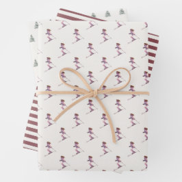 Hoja De Papel De Regalo WINTER SLOPES Holiday