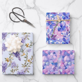 Hoja De Papel De Regalo Wistaria wrapping paper