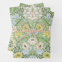 Wm Morris Myrtle Floral Arte Nouveau Brillante