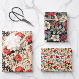 Hoja De Papel De Regalo Wolf Berry