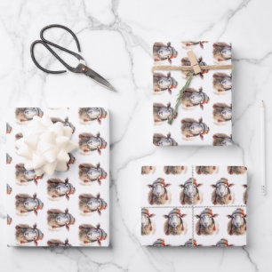Hoja De Papel De Regalo Wooly Wonderland