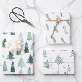Hoja De Papel De Regalo Wrapping Paper Sheets - Christmas Patterns